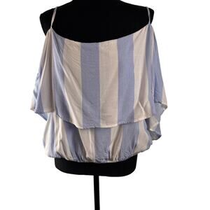 Rue + Size 1X Spaghetti Strap Off Shoulder Top